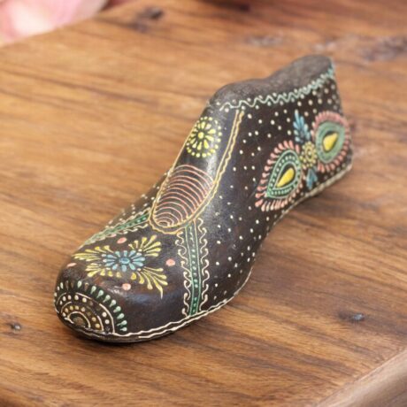 Art Deco wooden Shoe mold