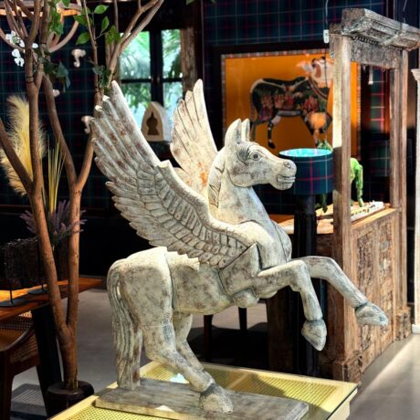 Wooden Pegasus Horse